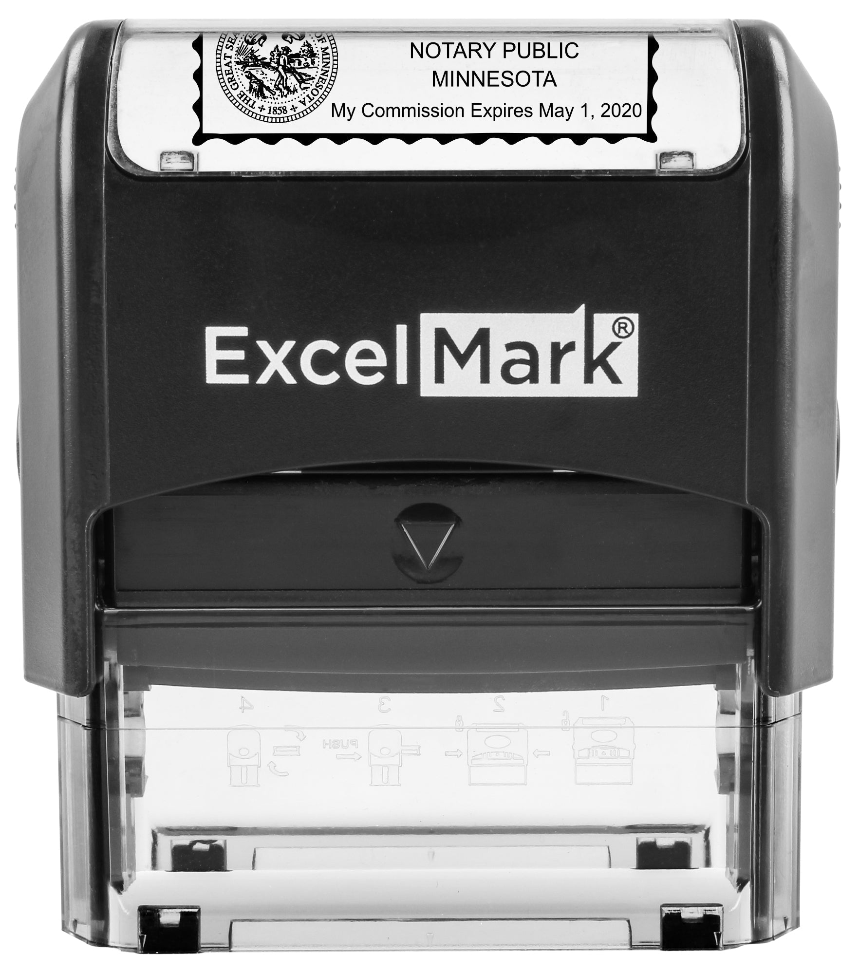 Self Inking Minnesota Notary Stamp DiscountRubberStamps