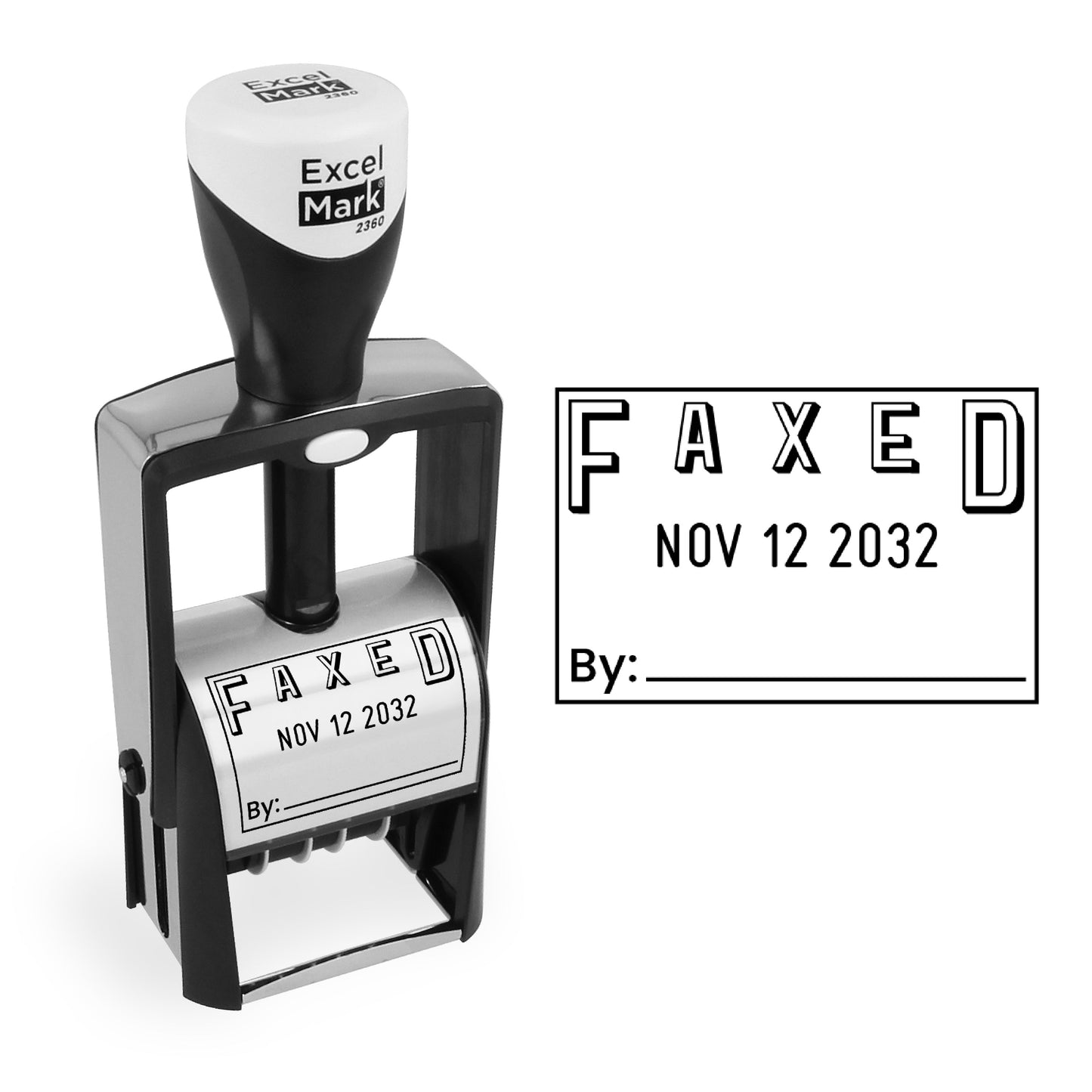 Heavy-Duty Faxed Date Stamp