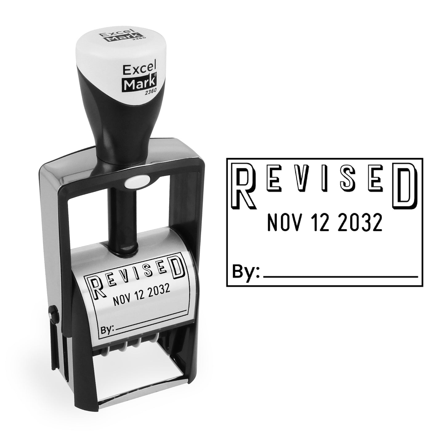 Heavy-Duty Revised Date Stamp