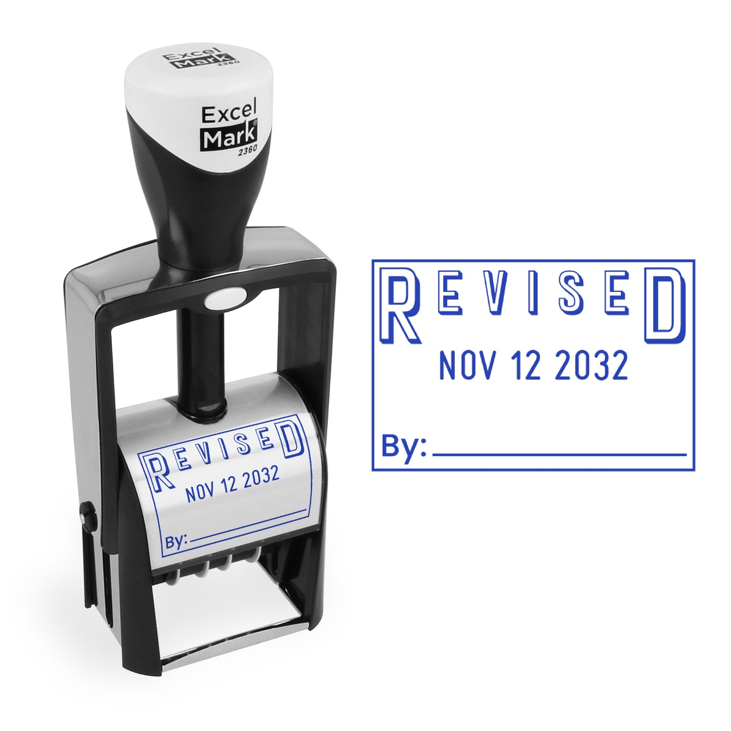 Heavy-Duty Revised Date Stamp