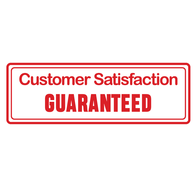 Customer Satisfaction GUARANTEED Stamp