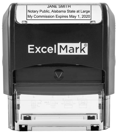 Self-Inking Alabama Notary Stamp