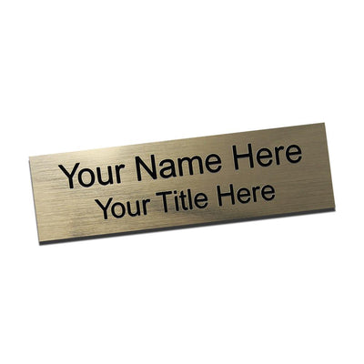 Engraved Name Badge