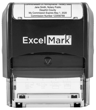 Self-Inking Pennsylvania Notary Stamp