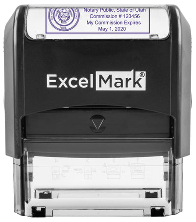 Self-Inking Utah Notary Stamp