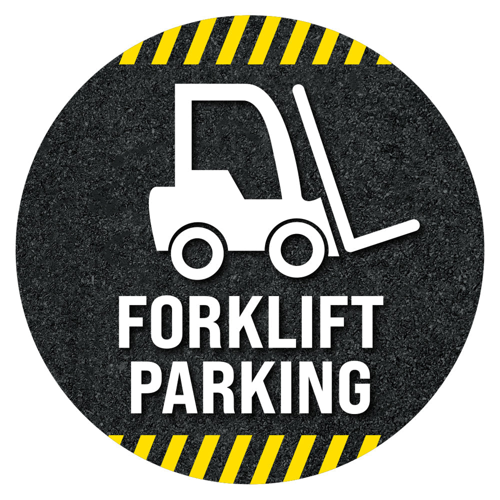 Forklifit Parking Floor Decal